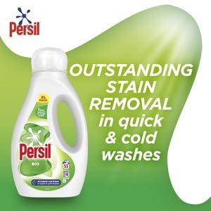 Persil Bio Laundry Washing Liquid Detergent - Tough Stain Removal | 945 ml 4