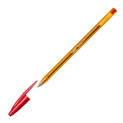 BIC Cristal Fine Ballpoint Pens - Red Fine Point (0.8 mm) | Box of 50 Long-Lasting Pens 4