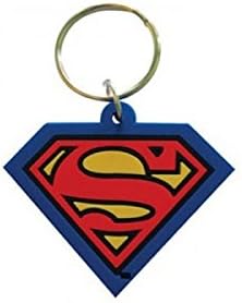 Pop Art Products Superman Logo Rubber Keychain (5050293914015)