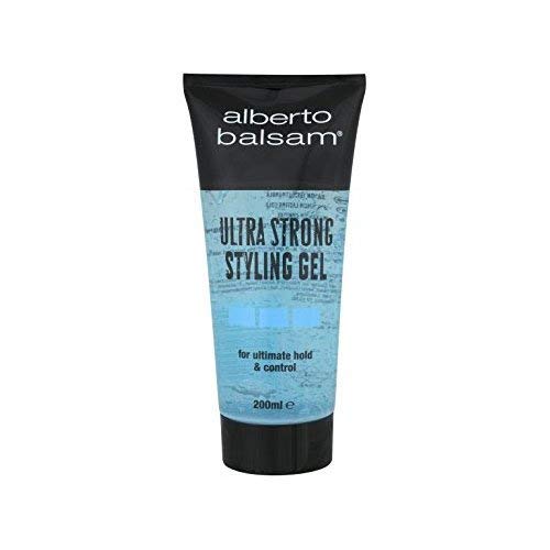 Alberto Balsam Ultra Strong Gel - 200 ml | Lavender Scent | All Hair Types
