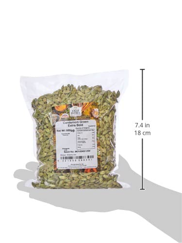Old India Green Extra Bold Cardamom - 500g