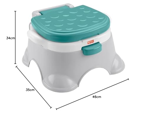 Fisher-Price 3-in-1 Potty Training Chair with Removable Potty Ring and Stepstool