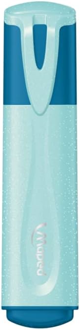 Maped Pastel Glitter Highlighters (Pack of 4 Assorted Colours), 742046