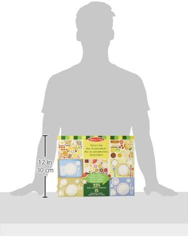 Melissa & Doug Make-a-Meal Sticker Pad - Educational Activity Set for Ages 3+ 2