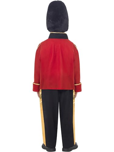 Smiffys Busby Guard Costume - Red Top, Trousers and Hat, Ages 7-9 7