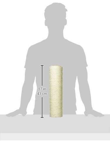 TRIXIE Spare Posts for Scratching Posts - 11 x 11 x 30 cm, Cream White