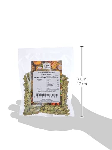 Old India Green Extra Bold Cardamom 100g