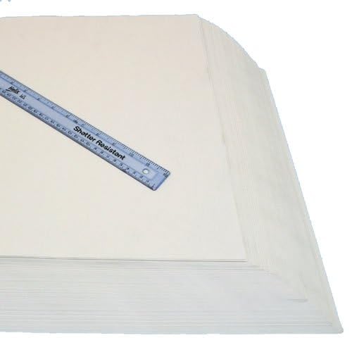 Be Creative A4 Recycled White Sugar Paper - 100gsm | 100 Sheets | 210mm x 297mm