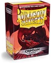 Dragon Shield Classic Standard Size Sleeves 100Pk - Crimson 2