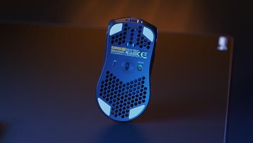 GLORIOUS Model O Wireless Gaming Mouse - 69g Superlight, Honeycomb Design, 19,000 DPI, 71H Battery, RGB, Ambidextrous, 2.4GHz Wireless - Matte Black 11