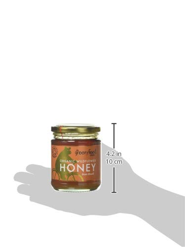 Organic Brazilian Wildflower Honey by Groovy Food Company, 340g