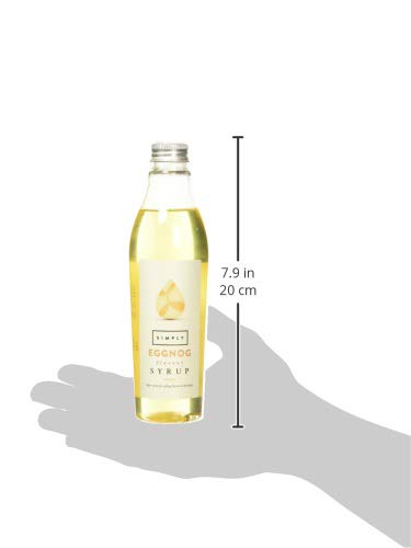 Simply - Eggnog Syrup Vegan & Nut Free, Flavoured Syrup for Coffee, Cocktails & Baking 5