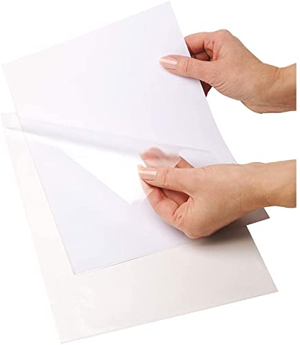 Habercrafts Heavy Duty Clear Plastic A4 File Wallets - Top & Side Opening | 150 Micron | 25 Pack 3