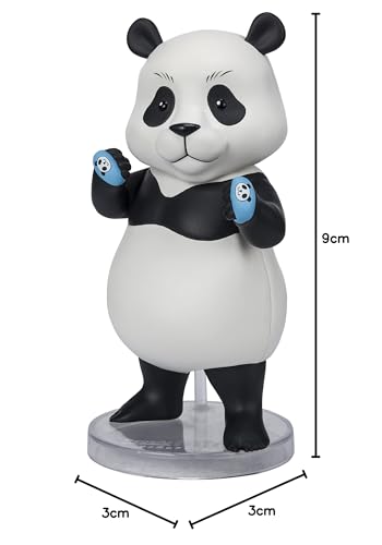 TAMASHII NATIONS JUJUTSU KAISEN Mini Panda Figuarts - 3.5" Collectible Action Figure for Ages 3+