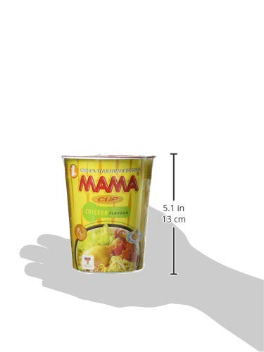 Mama Instant Cup Noodle with Chicken Flavor 70 g - Pack of 12