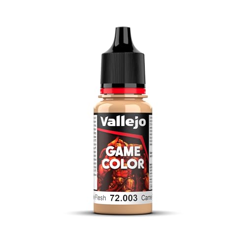 Vallejo Game Color VJ72003 - Pale Flesh Acrylic Paint | 17 ml | Waterbased