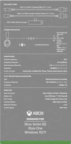 SteelSeries Arctis Nova 5X Wireless Gaming Headset for Xbox - White 11