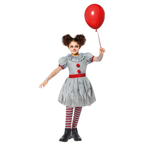 Amscan Bad Clown Costume - Child Size 9