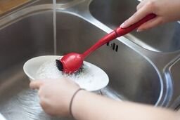 Greener Cleaner Dish Brush - Tackles Caked-On Food | Dishwasher Safe | Eco-Friendly 2