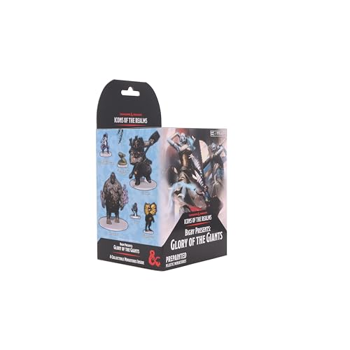 WizKids Dungeons & Dragons Icons of The Realms: Bigby Presents Glory of The Giants Miniatures Booster Pack (96261)