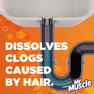 Mr Muscle - Power Gel Drain Unblocker Sink & Drain Cleaner