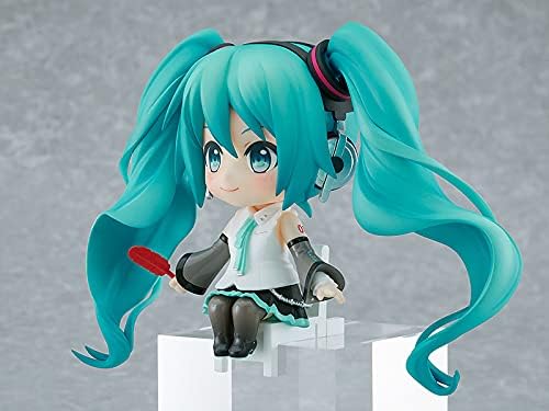 Good Smile Company - Piapro Hatsune Miku NT Akai Hane Nendoroid Swacchao Action Figure - 9cm Collectible for Ages 15+