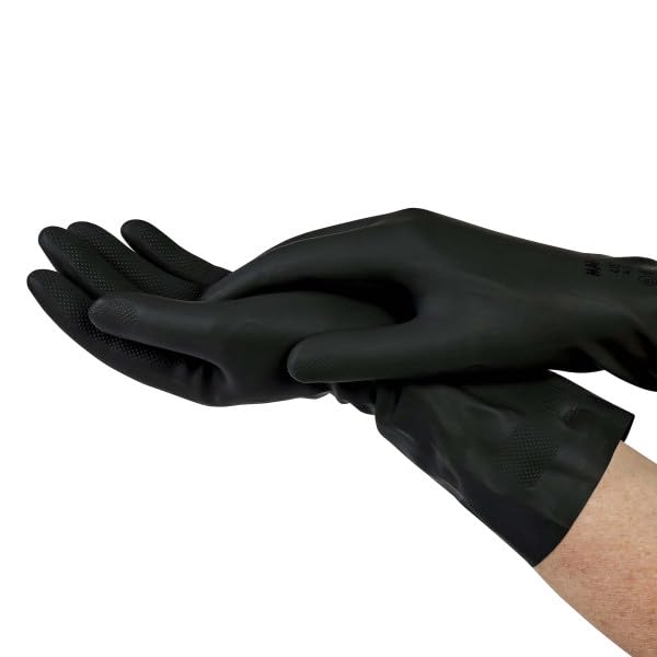 Spontex Tough Gloves Medium - Reinforced Reusable Cleaning Gloves