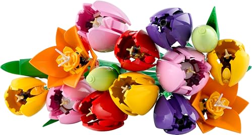 LEGO Botanicals Tulip Bouquet Building Set for Adults | 576 Pieces | Multicolor | Model 11501 8