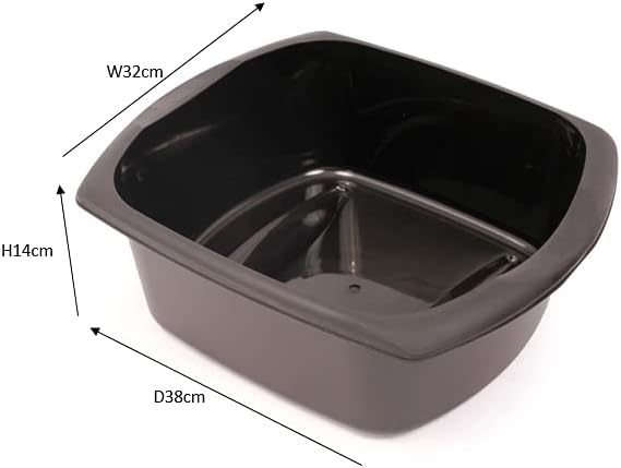 Addis Large Rectangular Washing Up Bowl - 9.5 Litre Ink Blue