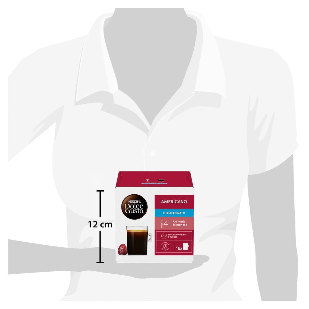 Nescafé Dolce Gusto Americano Decaf Coffee Pods - 48 Servings | Gluten Free 5