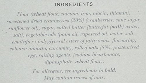 Cartwright & Butler - Cranberry Crumbles Carton | Chewy & Crumbly Oat Biscuit with Dried Cranberries 6