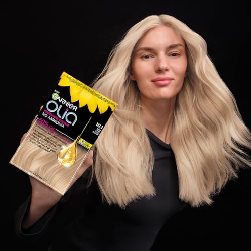 Garnier - Olia Permanent Hair Dye (230g) - 4.62 Dark Garnet Red, Ammonia-Free, Vegan Formula with Natural Flower Oils 10