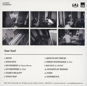 BADBADNOTGOOD & Ghostface Killah - Sour Soul [CD]