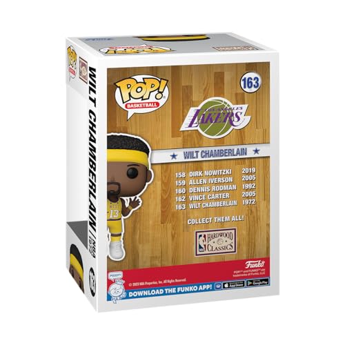 Funko Pop! NBA Legends - Wilt Chamberlain Vinyl Figure (67493)