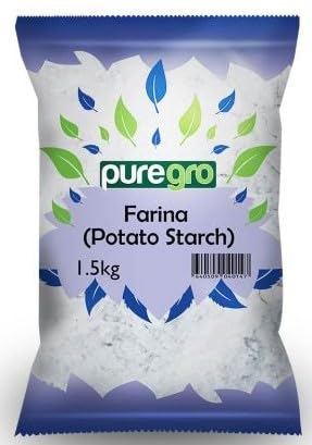 Puregro Farina (Potato Starch)1.5kg - Fine White Powder for Thickening Soups and Stews 3