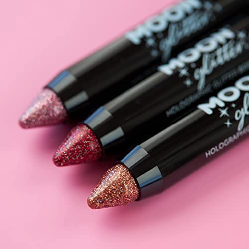 Maquillage Holographic Glitter Paint Stick/Body Crayon pour le visage et le corps par Moon Glitter