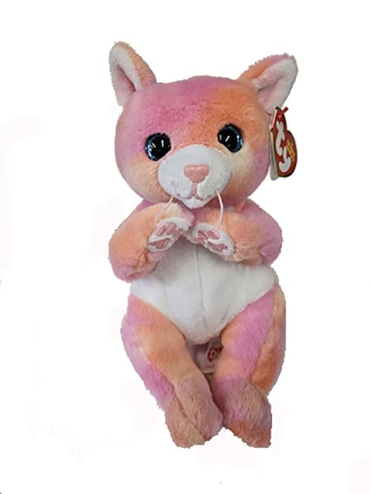 TY Lillibelle Cat Plush Toy - 15cm Soft Huggable Companion | Pink | Ages 1+ 5