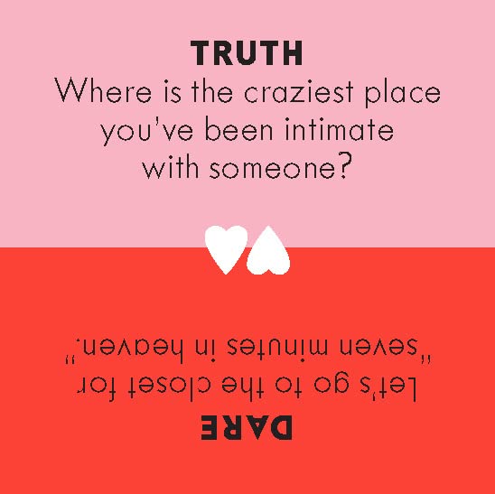 Chronicle Books After Dinner Amusements: Truth or Dare for Couples Game | 50 Questions & 50 Challenges 12