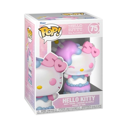 Funko Pop! Sanrio: Hello Kitty 50th Anniversary - Hello Kitty In Cake Vinyl Figure (76089)