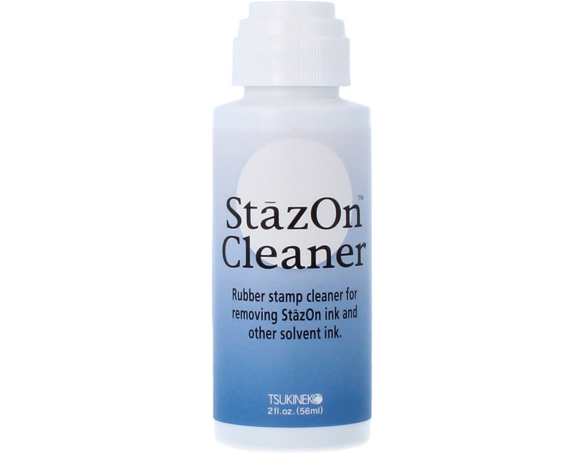 Artemio Stazon Stamp Cleaner - Solvent Cleaner for Ink Removal | 56 ml Liquid