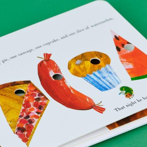 Penguin The Very Hungry Caterpillar Board Book by Eric Carle | Die-Cut Pages 4
