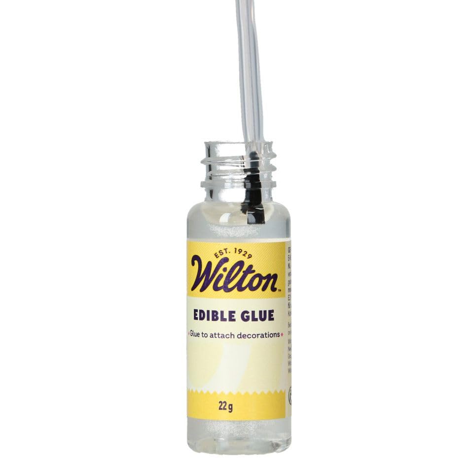 Wilton Edible Glue - Food Grade Paste for Fondant & Cake Decorating | 22 g Size