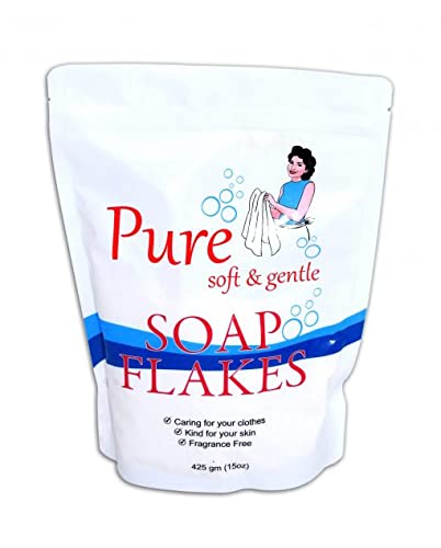 Playlearn Pure Soap Flakes Powder Detergent - 425g, 10 Washes