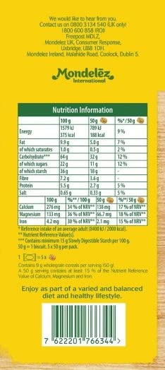 Belvita Breakfast Biscuits Soft Bakes Red Berries - 5 Whole Grains, 250g Pack 5