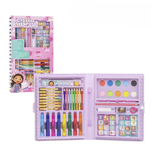 Cerdá Life's Little Moments Gabby's Dollhouse - Gabby Colouring Box Pencil Set (2700000844)