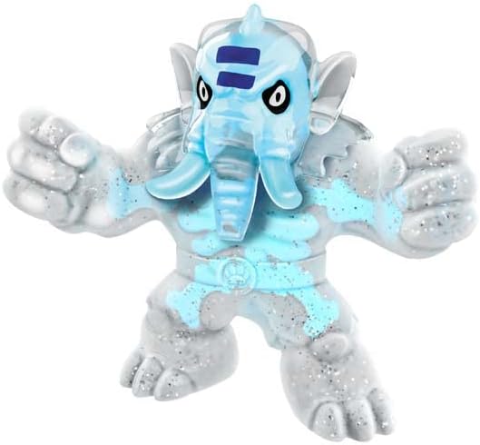 Heroes of Goo Jit Zu Dino X-Ray Ultra Rare Smashadon Hero Pack - Glow-in-the-Dark Bones, Squishy Dinosaur Action Figure for Kids