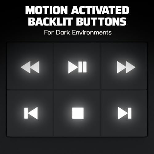 PDP Solis Media Remote for Xbox - Solar-Powered with USB-C Charging 9