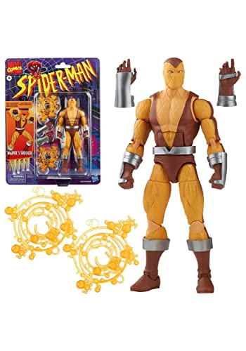 Marvel Legends Series Spider-Man Shocker Action Figure - 15 cm Collectible with Accessories (F3694)