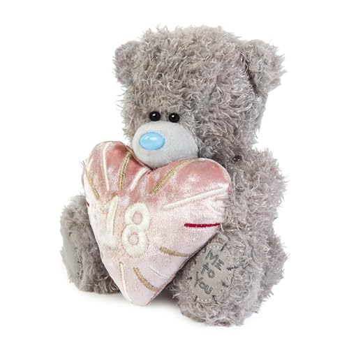 Me To You Bear Tatty Teddy 18th Birthday Plush Bear, 15cm High | Polyester | Grey 4