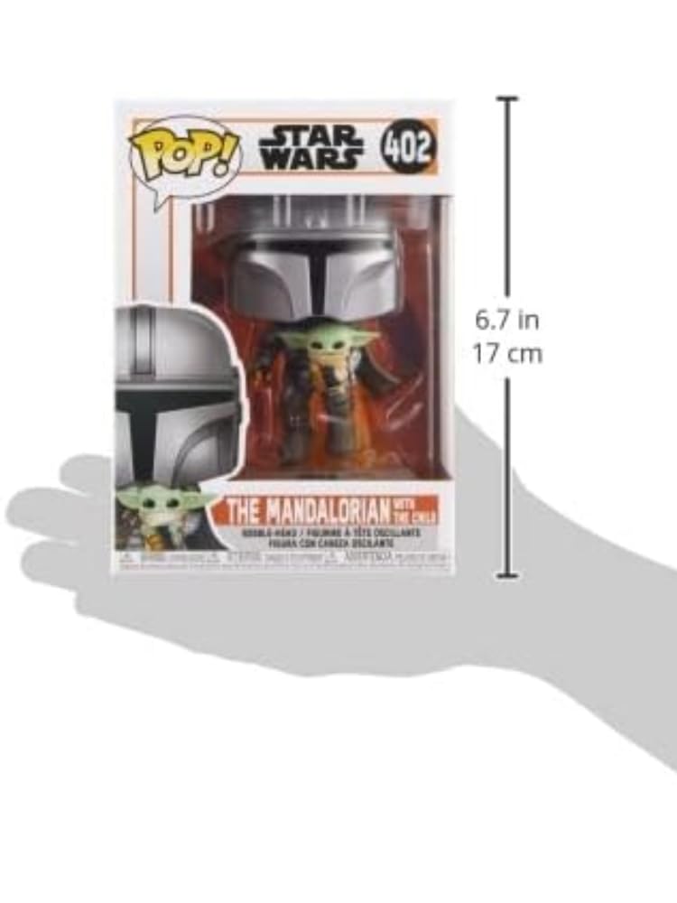 Funko Pop! Star Wars - The Mandalorian with The Child Vinyl Figure #402